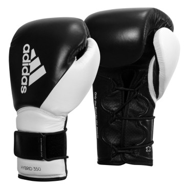 Boxing gloves Adidas Hybrid 350 Duo Lace - black
