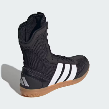 Boxing shoes Adidas Box Hog Wide - black / white
