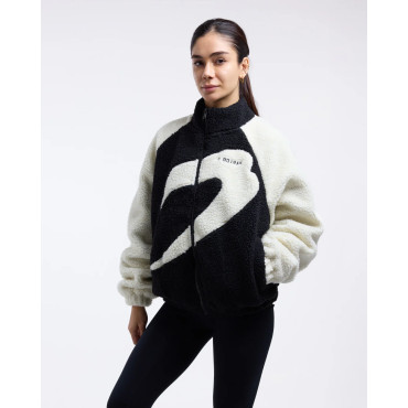 Dámská bunda BOXRAW Walker Sherpa – černá