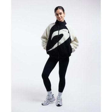 Women's jacket BOXRAW Walker Sherpa – black