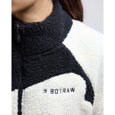 Women's jacket BOXRAW Walker Sherpa – black