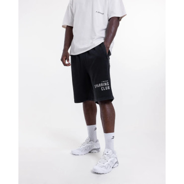 Sweat Shorts BOXRAW Sparring Club - black