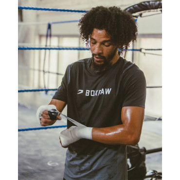 T-shirt BOXRAW A.B.C. - charcoal