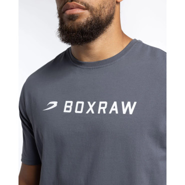 T-shirt BOXRAW A.B.C. - charcoal