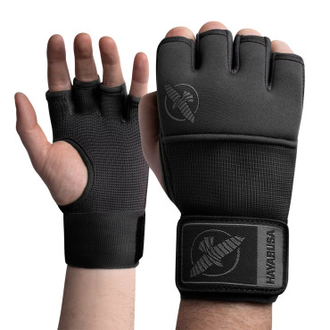 Deluxe Quick Gel Hand Wraps Hayabusa - black