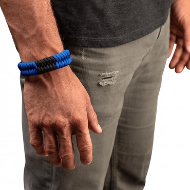 Wristband Hayabusa Jiu Jitsu Paracord - blue