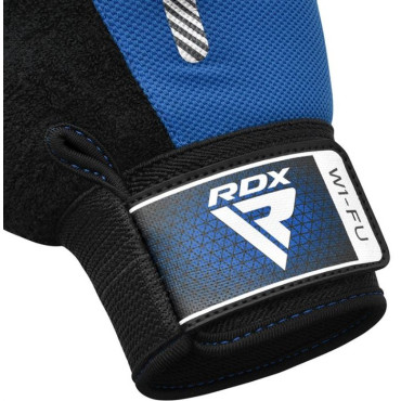 Celoprstové fitness rukavice RDX - modré