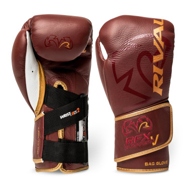 Bag gloves Rival RFX-HDE-F - burgundy / gold
