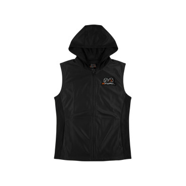 Boxerská vesta Rival bez rukávů s kapucí - černá