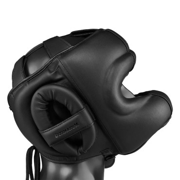 Boxing headguard Ultimatum GEN5 with nose guard - black