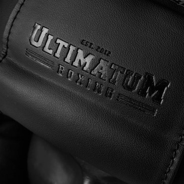 Boxing headguard Ultimatum GEN5 with nose guard - black
