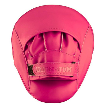 Curved boxing mitts Ultimatum GEN5 - pink