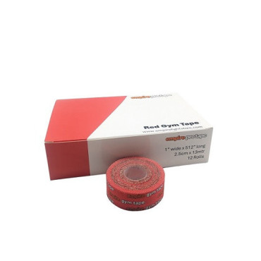 Tape EMPIRE GYM 2.5 cm x 13 m - red
