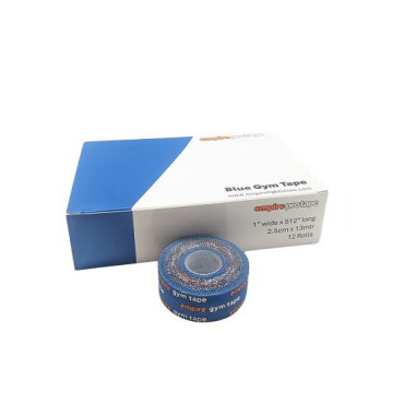 Tape EMPIRE GYM 2.5 cm x 13 m - blue