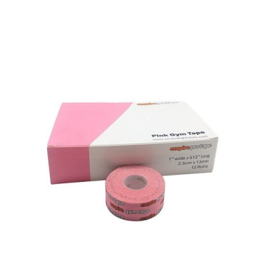 Tape EMPIRE GYM 2.5 cm x 13 m - pink