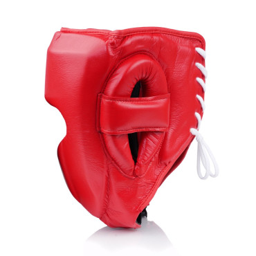 Boxing headgear Fly KNIGHT X - red