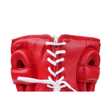Boxing headgear Fly KNIGHT X - red