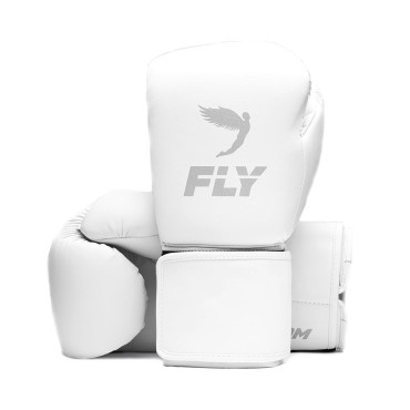 Boxerské rukavice Fly Team - bílé