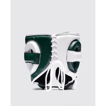 Boxing headgear Fly KNIGHT X - green / white